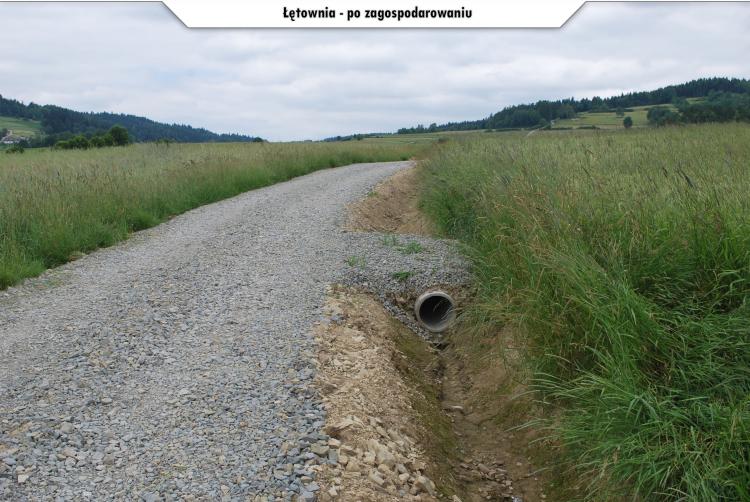 Łętownia - po zagospodarowaniu