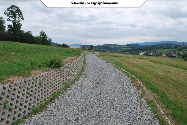 Łętownia - po zagospodarowaniu